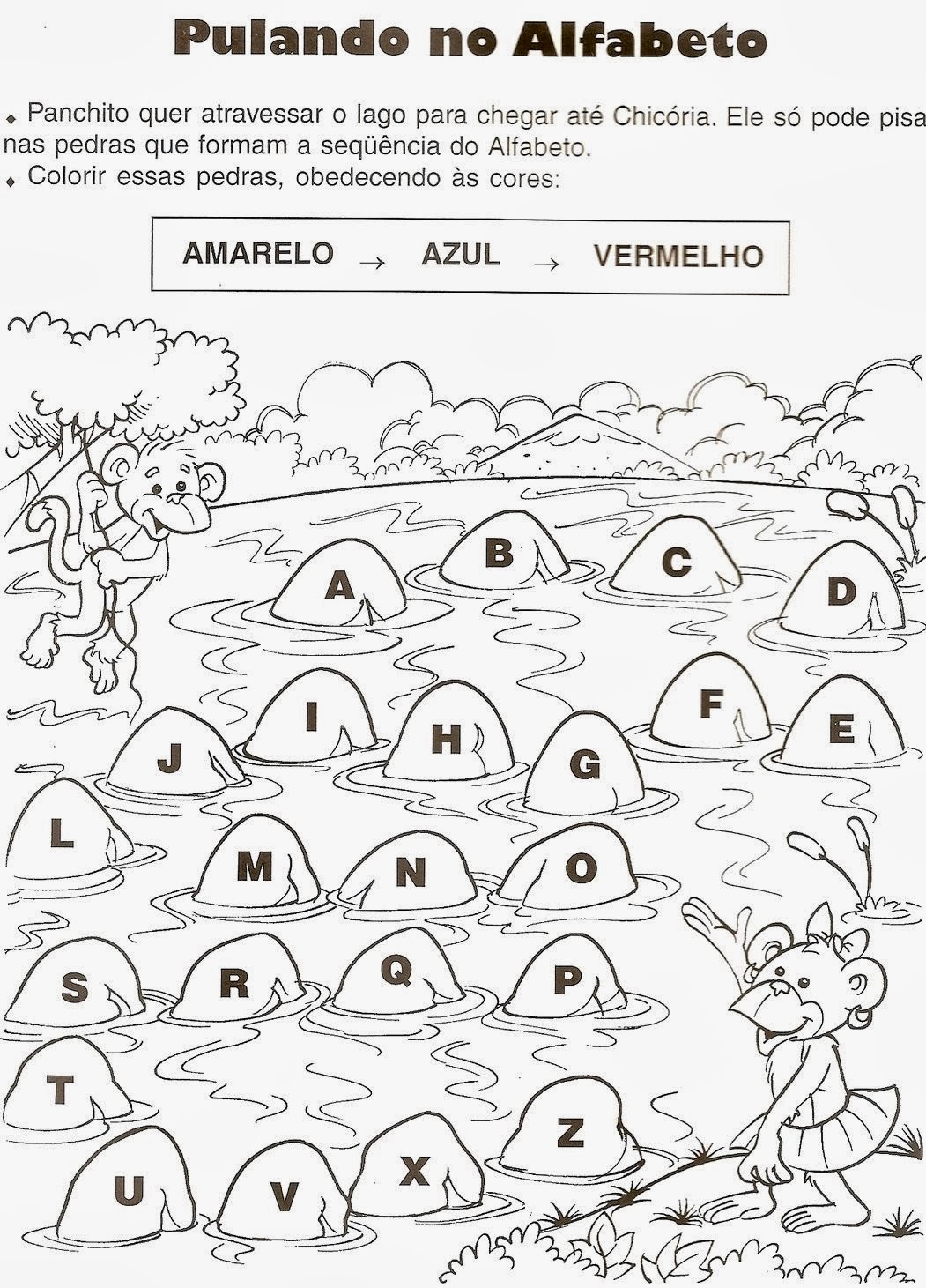 PARA QUEM AMA ALFABETIZAÇÃO: TRABALHO COM ALFABETO
