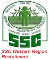  SSC Western Region Recruitment 2016