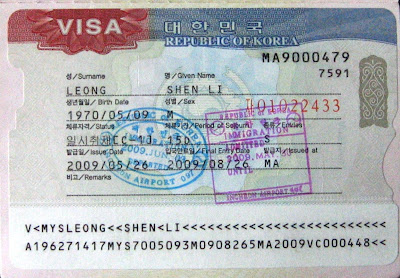 how to get a working visa in south korea