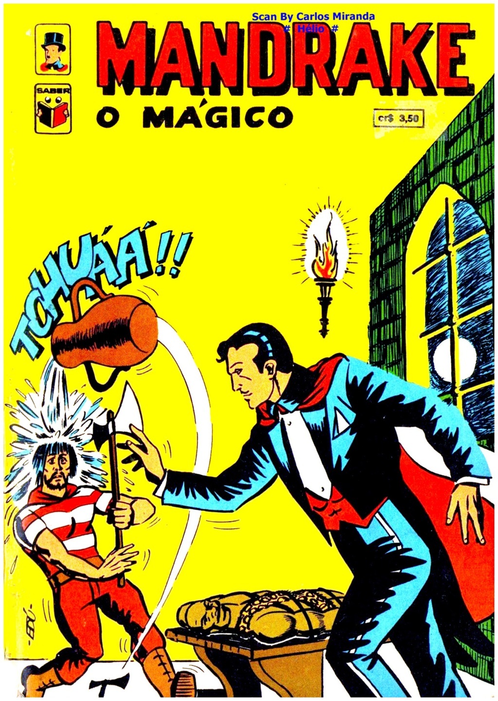 Mandrake Nº 27 Editora Saber 1974