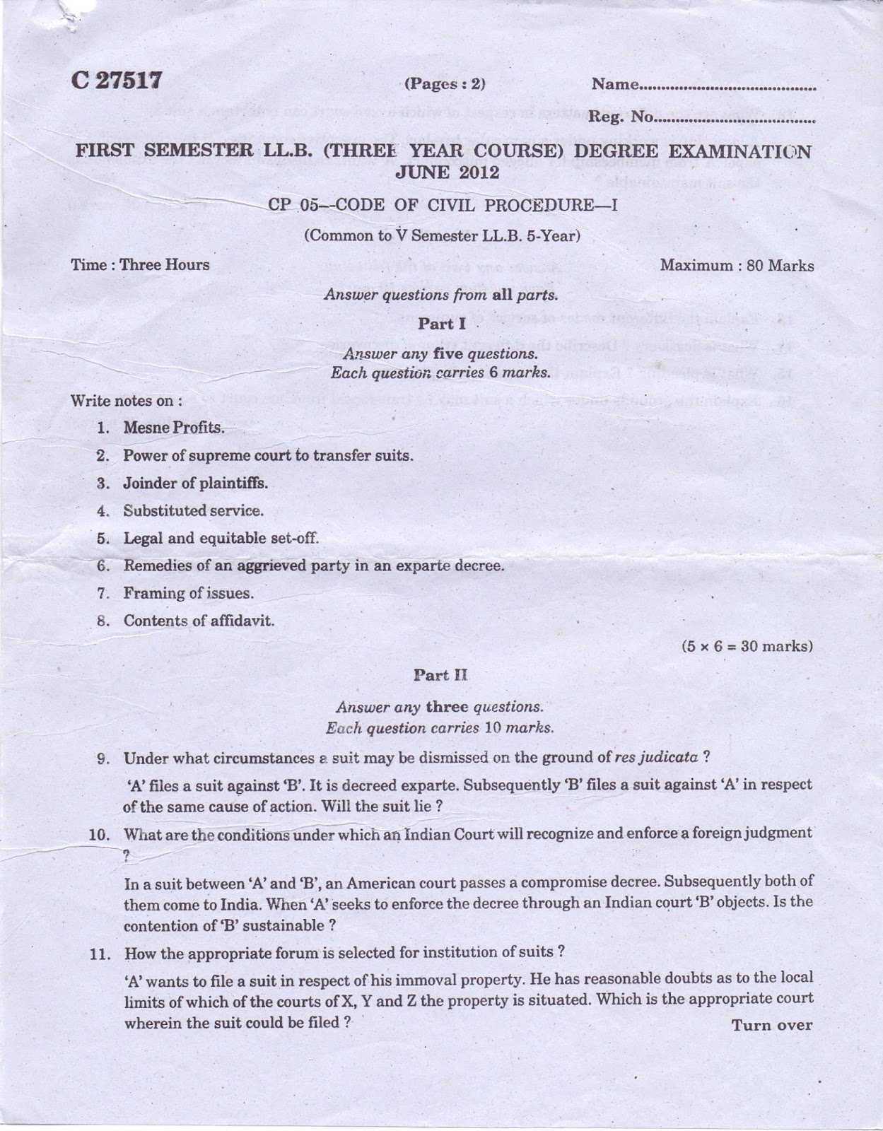 A civil action essay