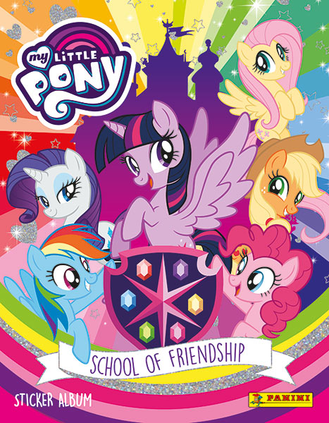 My little Pony Panini Komplettsatz Die Schule der Freundschaft Album 