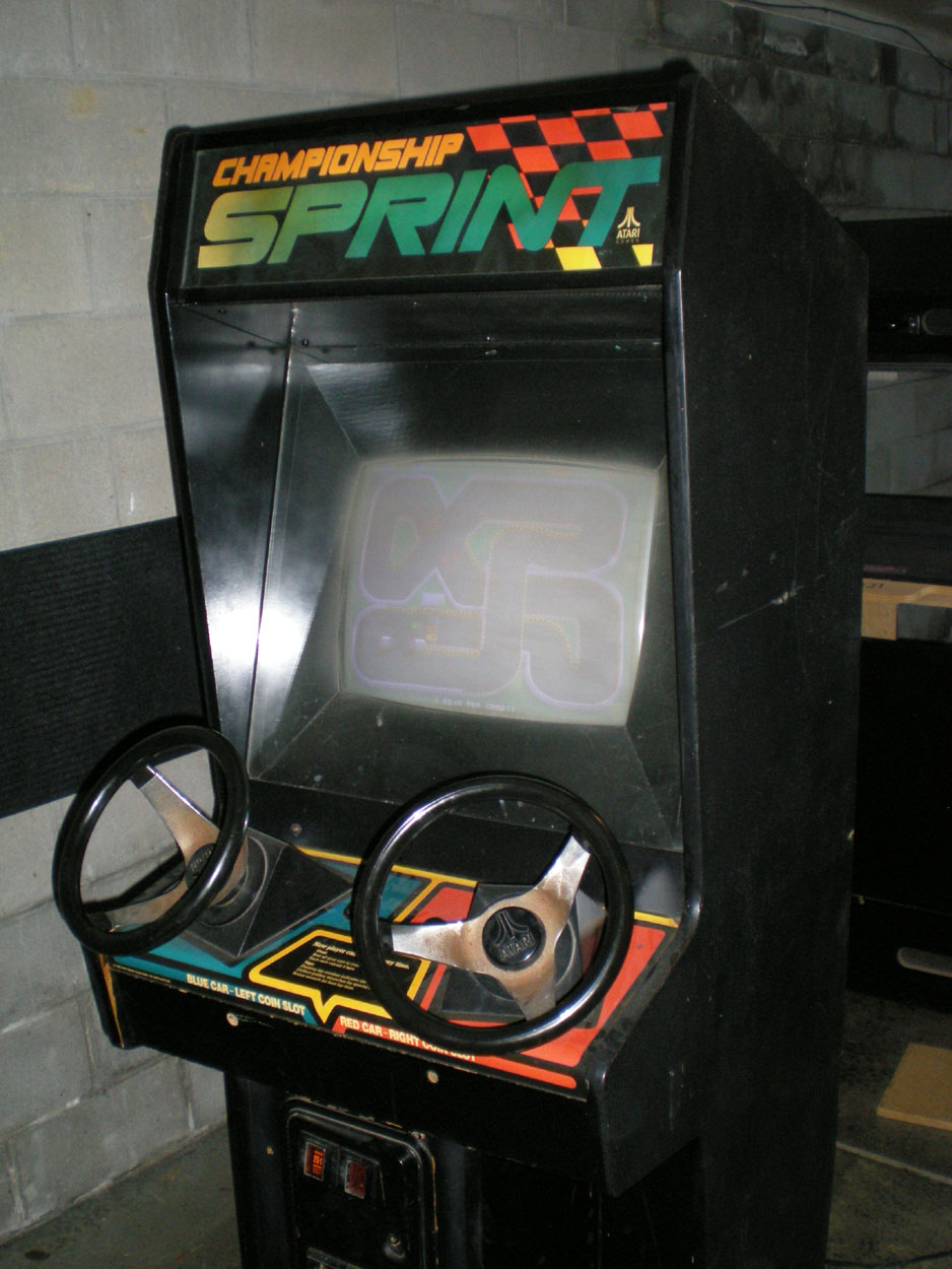 Pac Man Machine >> OldTymeToys GameRoom & Arcade: Championship Sprint Pac Man Machine >> OldTymeToys GameRoom & Arcade: Championship Sprint