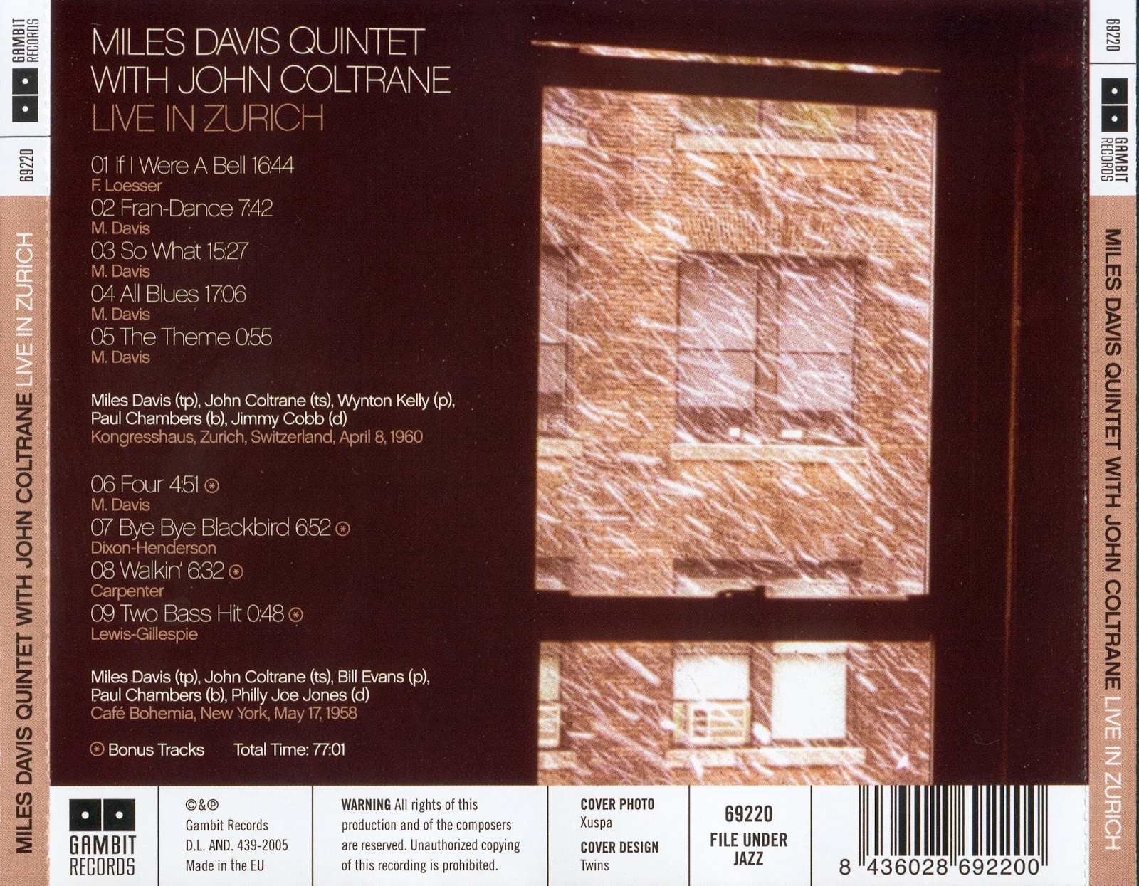 Miles Davis John Coltrane The Final Tour: The Bootleg