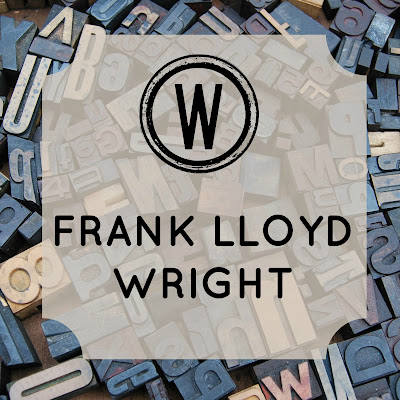Frank Lloyd Wright - Blogging Through the Alphabet on Homeschool Coffee Break @ kympossibleblog.blogspot.com
