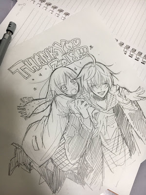 Ano Novo 2019 imagens das mangakás Shoujo & Josei - parte 1 Ano Novo 2019 imagens das mangakás Shoujo & Josei - parte 1
