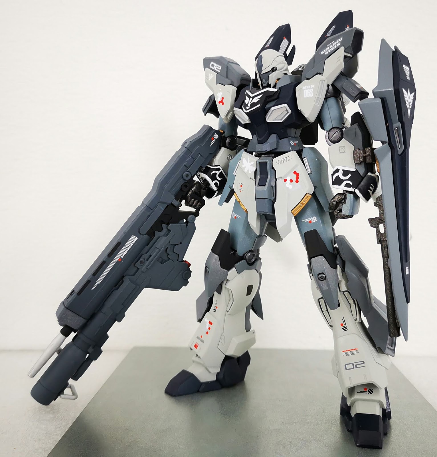 Gundam HG 217 MSN-06S-2 SINANJU STEIN NARRATIVE VER. 1/144 Bandai Model Kit New 