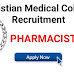 Openings for Pharmacist Staff III Christian Medical College