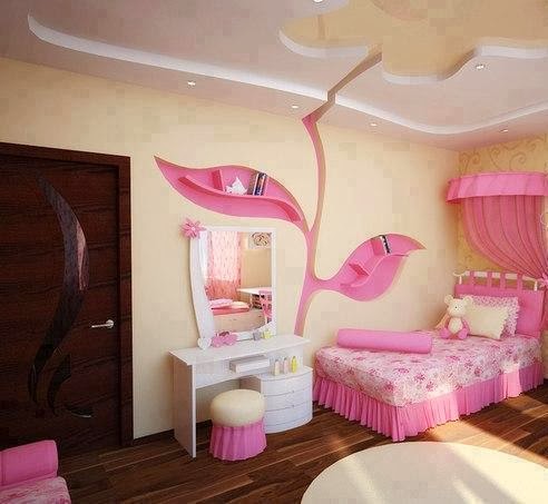 21 Preciosas Habitaciones para Niñas de color Rosa