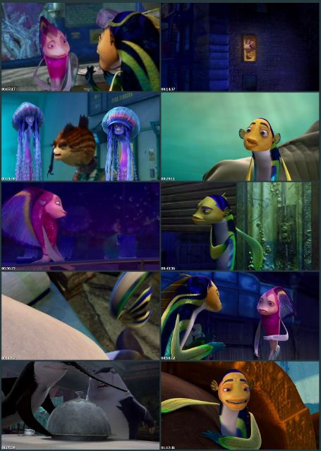 BluerayDanBrripmovie: Shark Tale (2004) BluRay 720p BRRip 500MB
