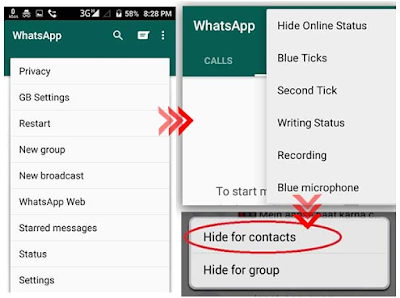 Trik 2 Cara Menyembunyikan Status 'Mengetik ...'  [ Typing ] Pada WhatsApp, Begini Caranya 
