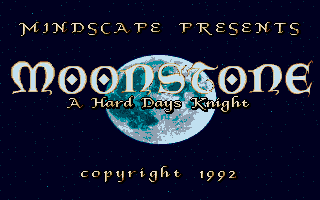 I adored Moonstone while growing up! This Amiga classic was hard