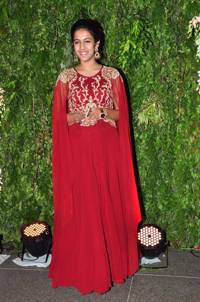 Actress Niharika Latest Photos In Red Dress