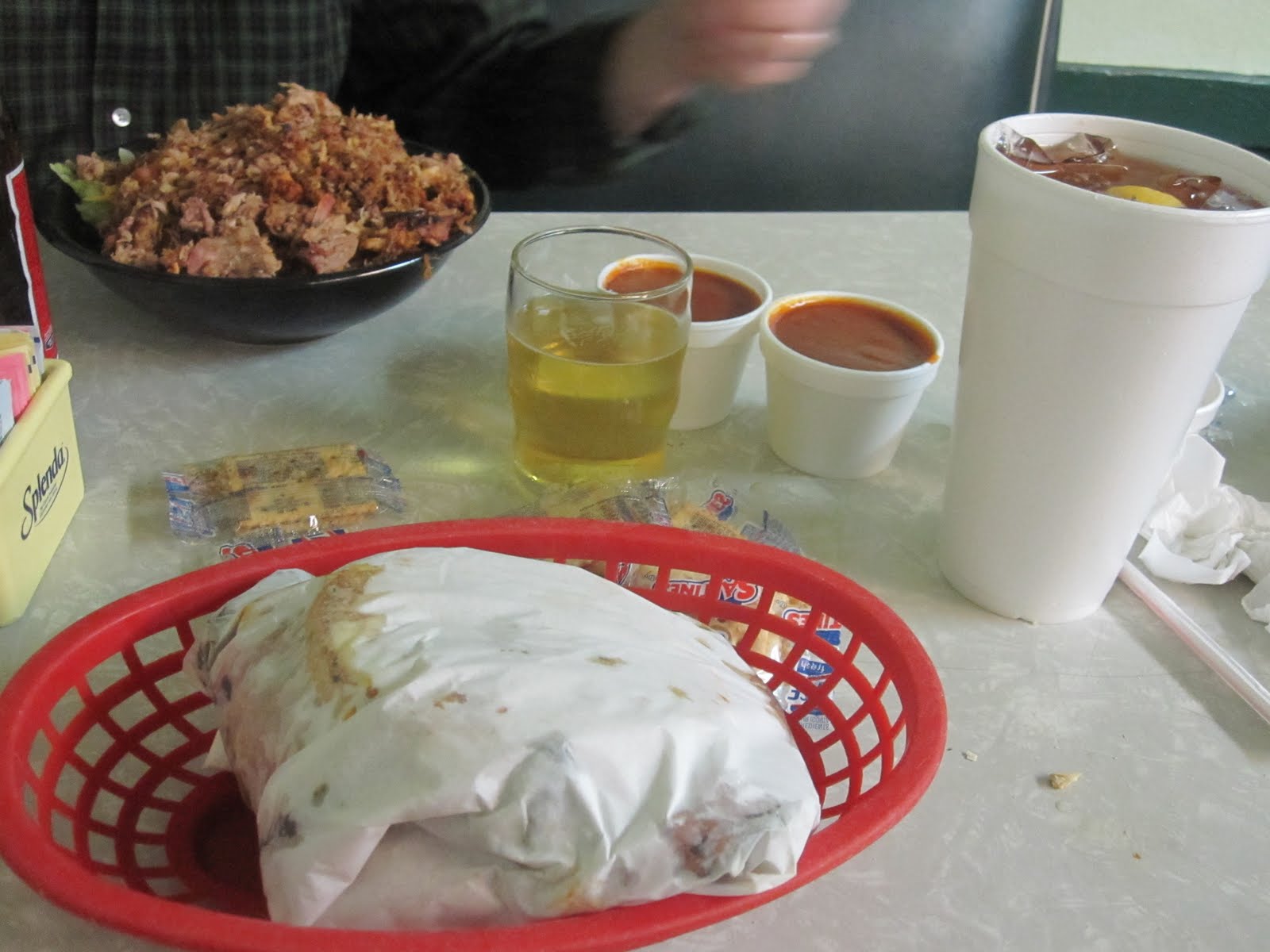 Man Up Tales of Texas BBQ™ Thursday's dinner at Green Top BarBQ