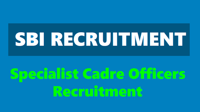 SBI Specialist Cadre Officers Recruitment 2018, Apply online upto February 15 sbi specialist cadre officer posts 2018 recruitment notification,last date,exam date,online application,specialist cadre,specialized officers state bank of india
