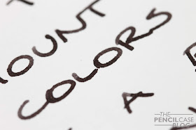 review: KWZ Dark Brown ink review: KWZ Dark Brown ink