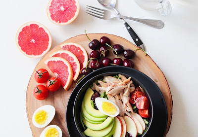 Healthy diet food A balanced diet gives your body a proper nutrition and growth