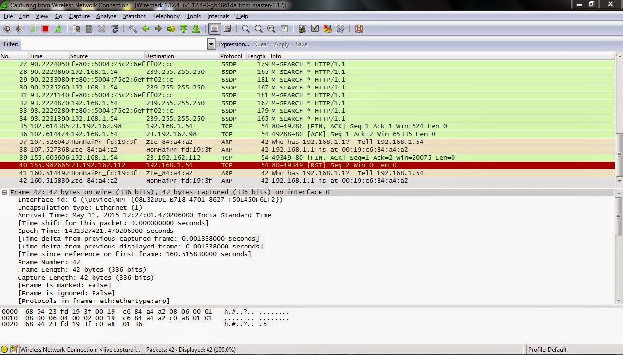HCAK Sniffing with Wireshark!!!