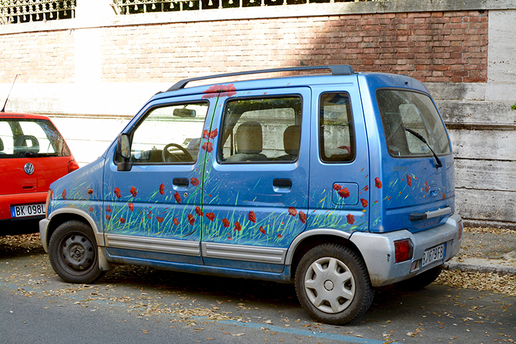 Painted car Painted car