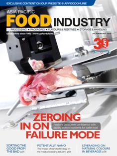 Asia Pacific Food Industry 2015-05 - July & August 2015 | ISSN 0218-2734 | CBR 96 dpi | Mensile | Professionisti | Alimentazione | Bevande | Cibo
Asia Pacific Food Industry is Asia’s leading trade magazine for the food and beverage industry. Established in 1985, APFI is the first BPA-audited magazine and the publication of choice for professionals throughout the industry with its editorial coverage on the latest research, innovative technologies, health and nutrition trends, and market reports.