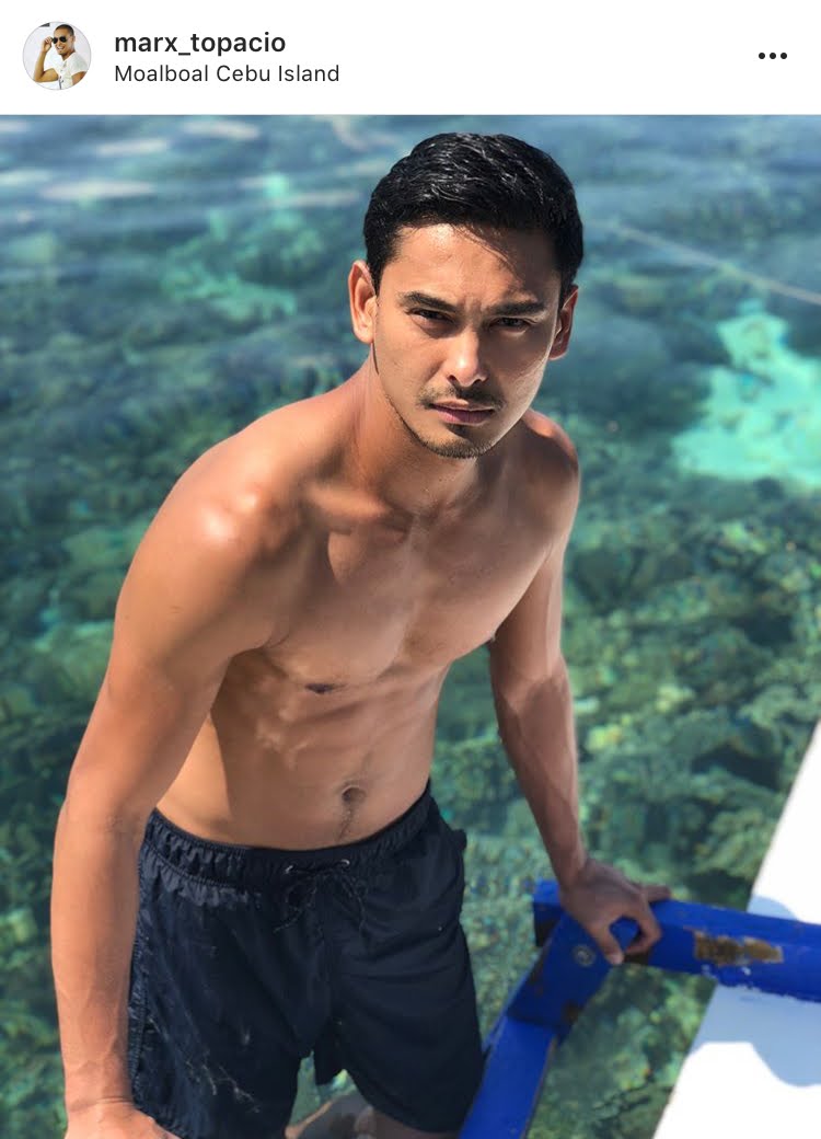 Shirtless Filipino on Instagram: Marx Topacio in Moalboal, Cebu 🇵🇭