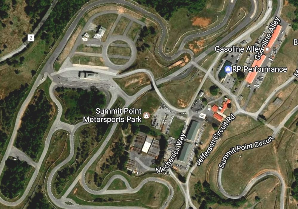 Summit Point Motorsports Park Race Tracks In West Virginia