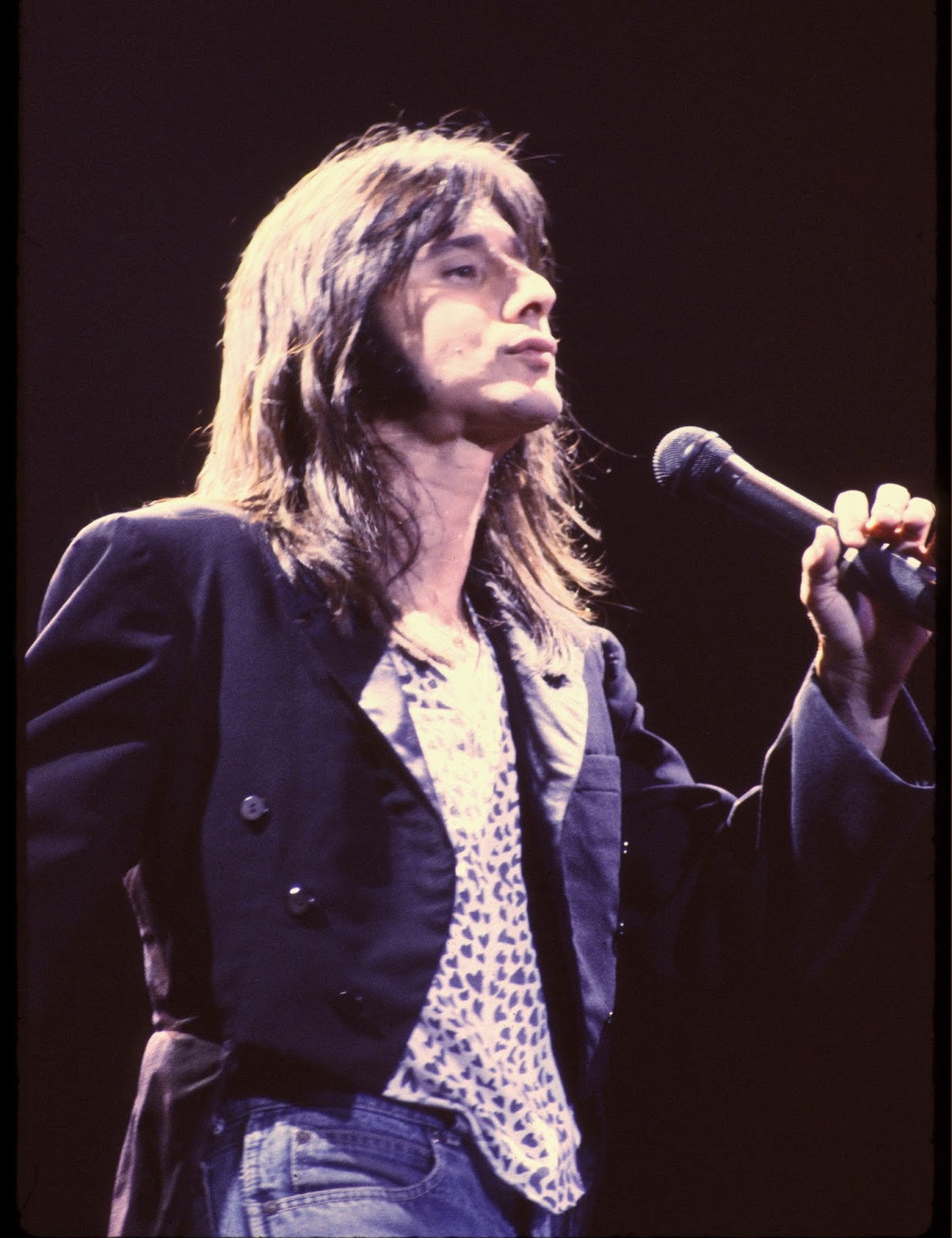 Púrpura Chess Steve Perry (Journey). Primera actuación en directo en