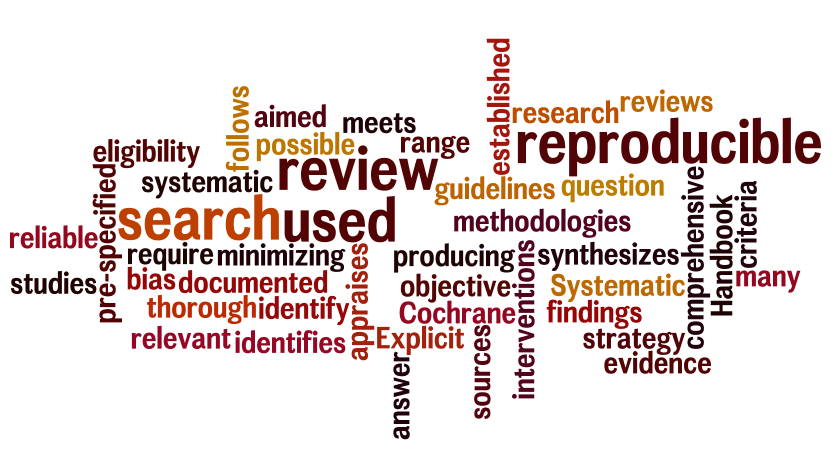 Systematic review example nursing picture