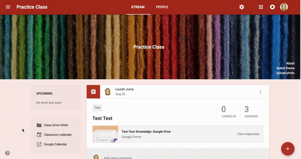 Google Classroom Classwork Tab Guida Di Classroom