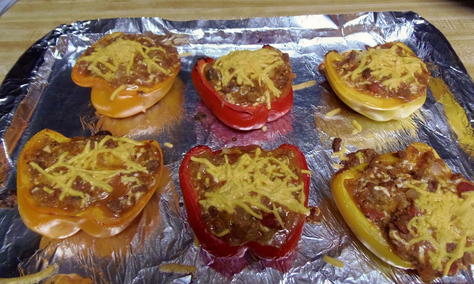 Glo's Kitchen Bell Pepper Tacos