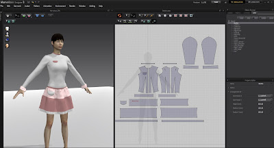 skirt in Marvelous Designer 3