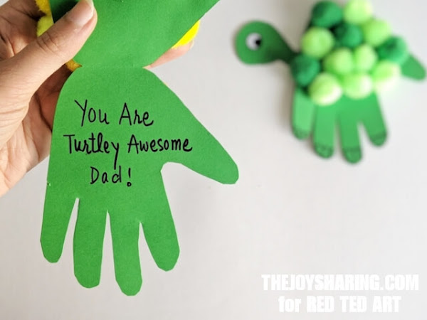 Turtle Pun Card You're turtley Awesome!