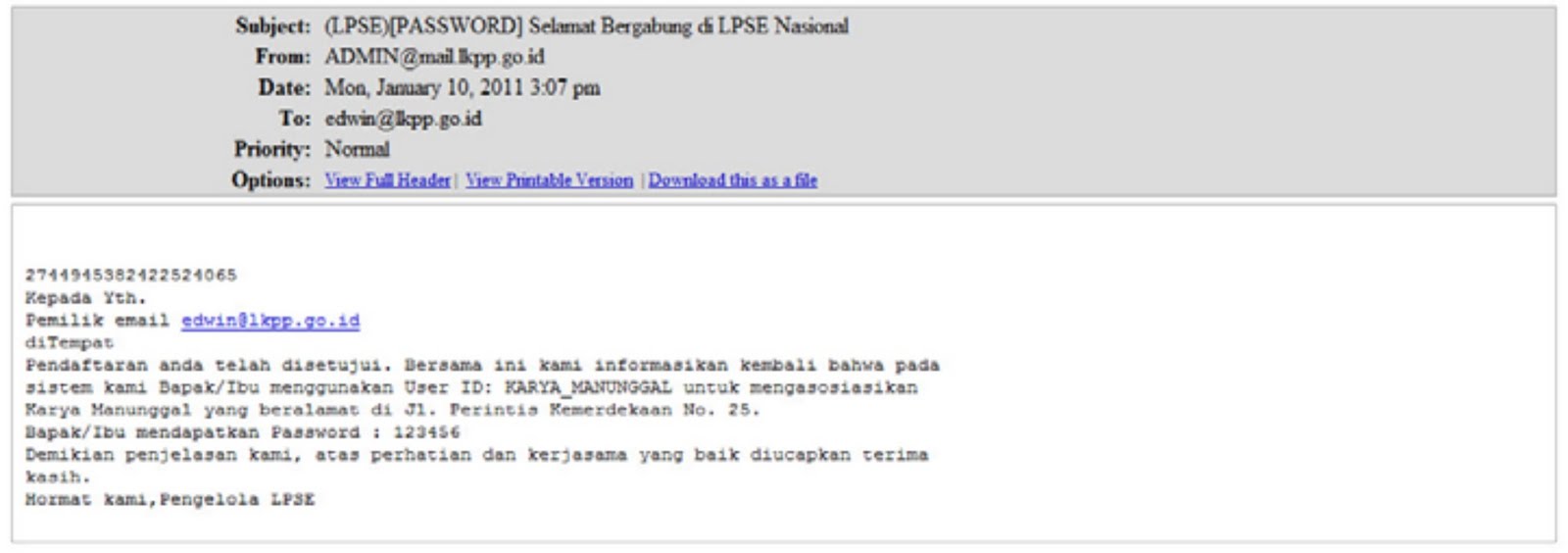 CARA MENDAFTAR DI LPSE INDONESIA