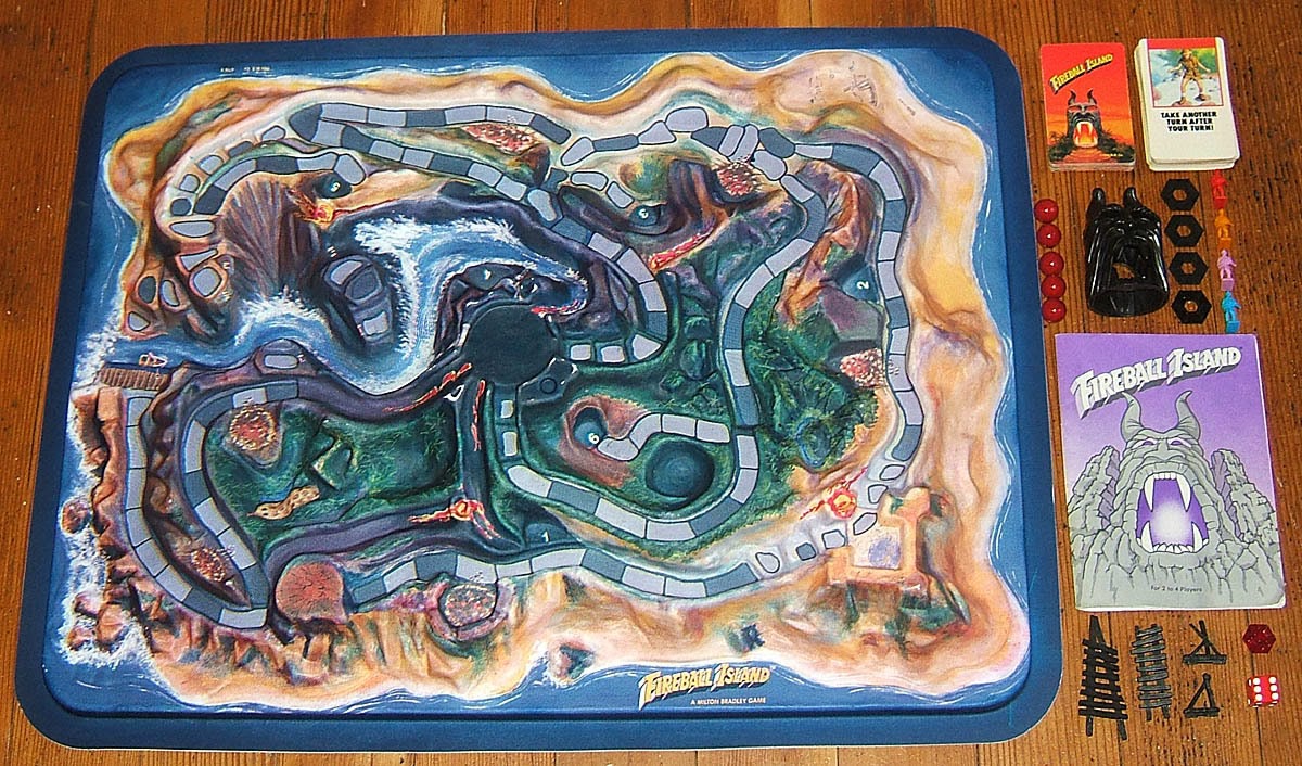 doctor kram goes to hollywood (hover)board games l'Isola di Fuoco