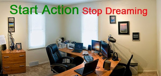Stop Action Start Dreaming, eh Kebalik..