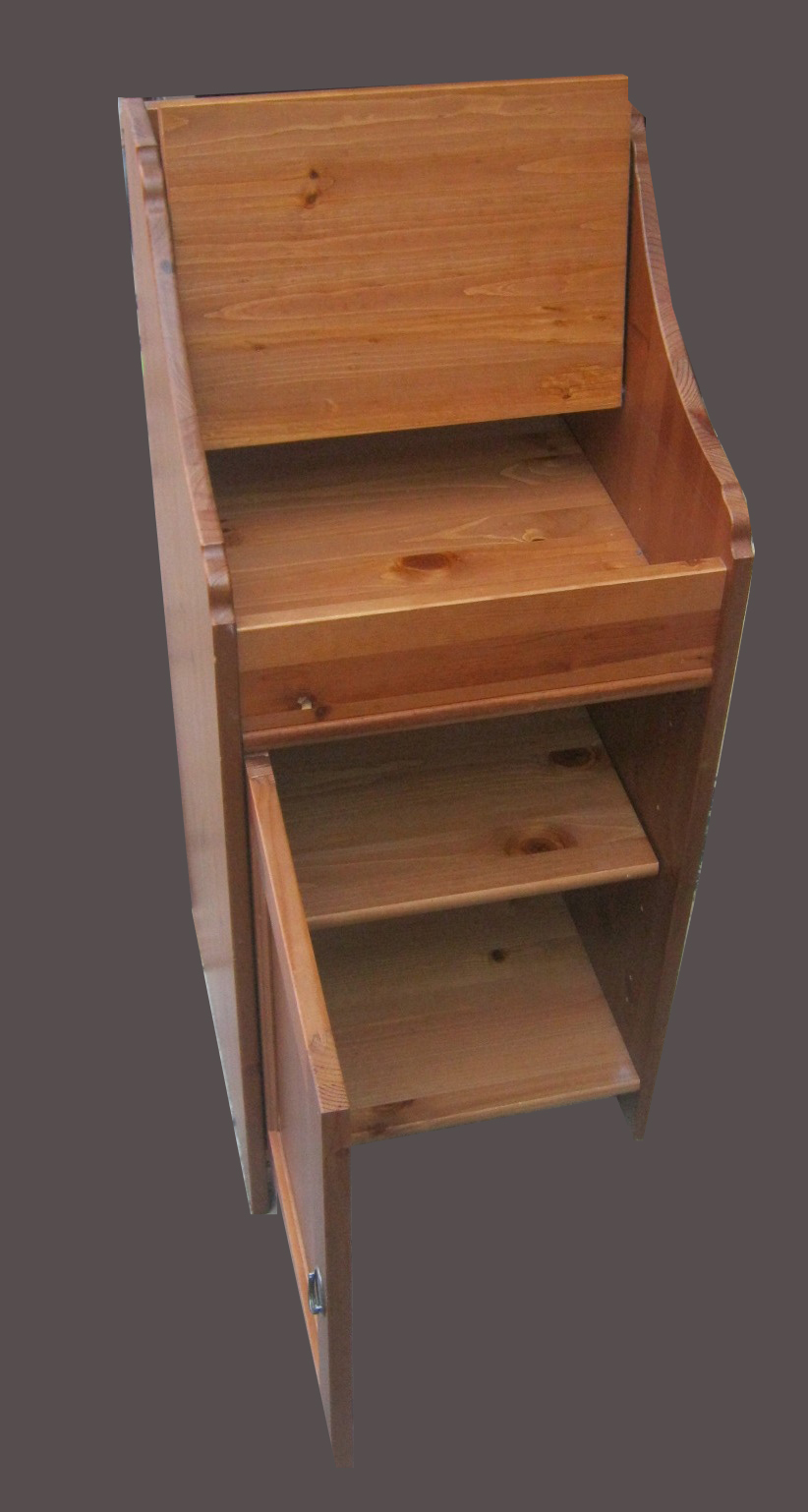 Uhuru Furniture & Collectibles IKEA Hemnes Pine Nightstand/End Table SOLD