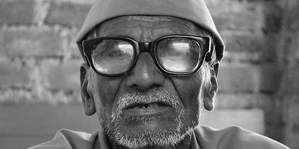 Old Age Watchman at Shinde Chhatri - Pune