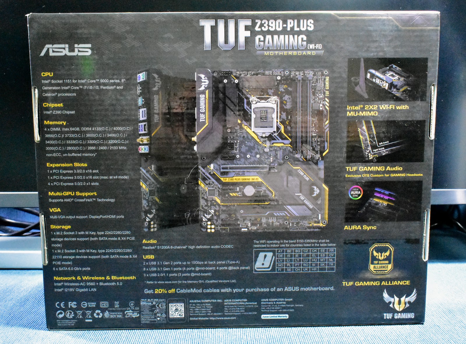 心得】i5-9600K 與ASUS TUF Z390-PLUS GAMING開箱@電腦應用綜合討論哈
