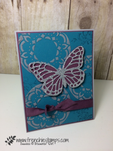 Eastern Palace Mask, Bold butterfly, Butterflies thinlits, Make your own Stencil