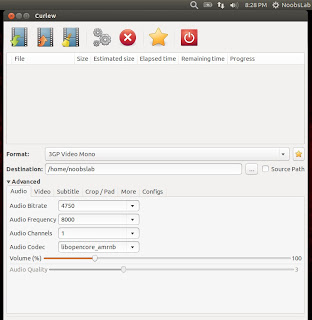 Install Curlew Multi-Converter in Ubuntu 13.10/13.04/12.10/12.04/11.10/Linux Mint and other 