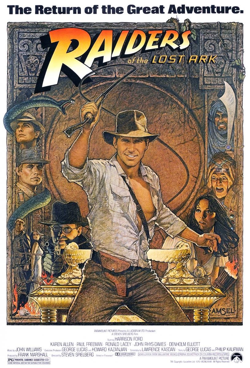 EN BUSCA DEL ARCA PERDIDA (1981). Harrison Ford es Indiana Jones. « LAS - Indiana Jones Y En Busca Del Arca Perdida