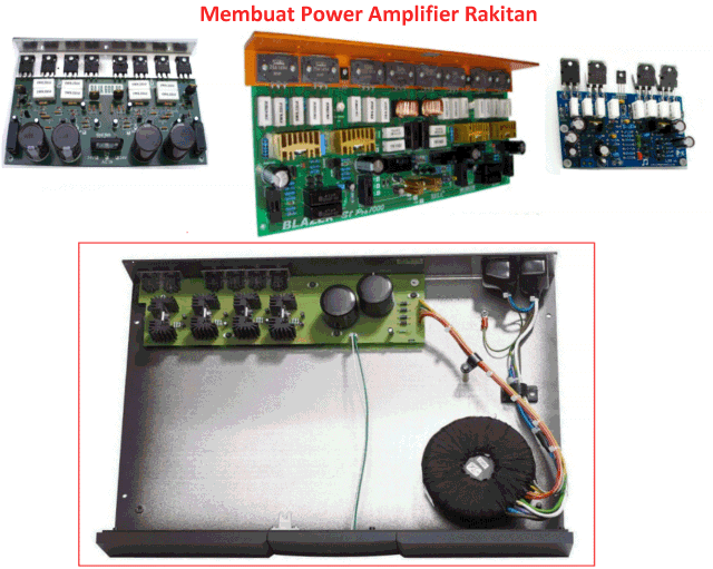 Merakit Power Amplifier Bell Rakitan