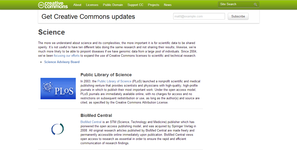 Science Commons Toni Estella