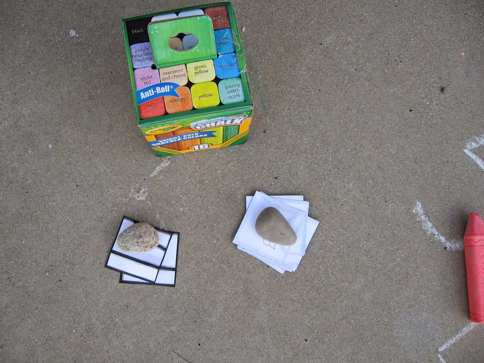 Almost Unschoolers: Summer Fun 2014 - Sidewalk Chalk Grid Drawing ...
