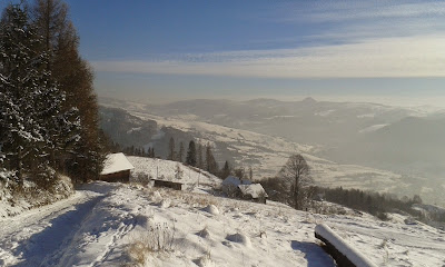 Pieniny zimą zimowe Pieniny