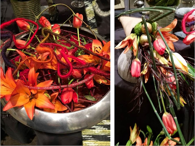 Sun Valley Group AIFD Symposium 2017 Table Display Sun VAlley Floral Farms