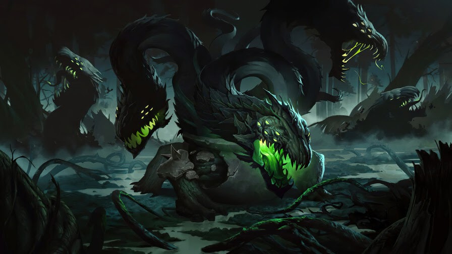 Overgrown Snapvine, Legends of Runeterra, 4K, #3.1800