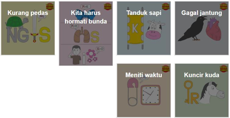 Alfa Tutorial Online Kunci Jawaban Tebak Gambar Level 4 Beserta