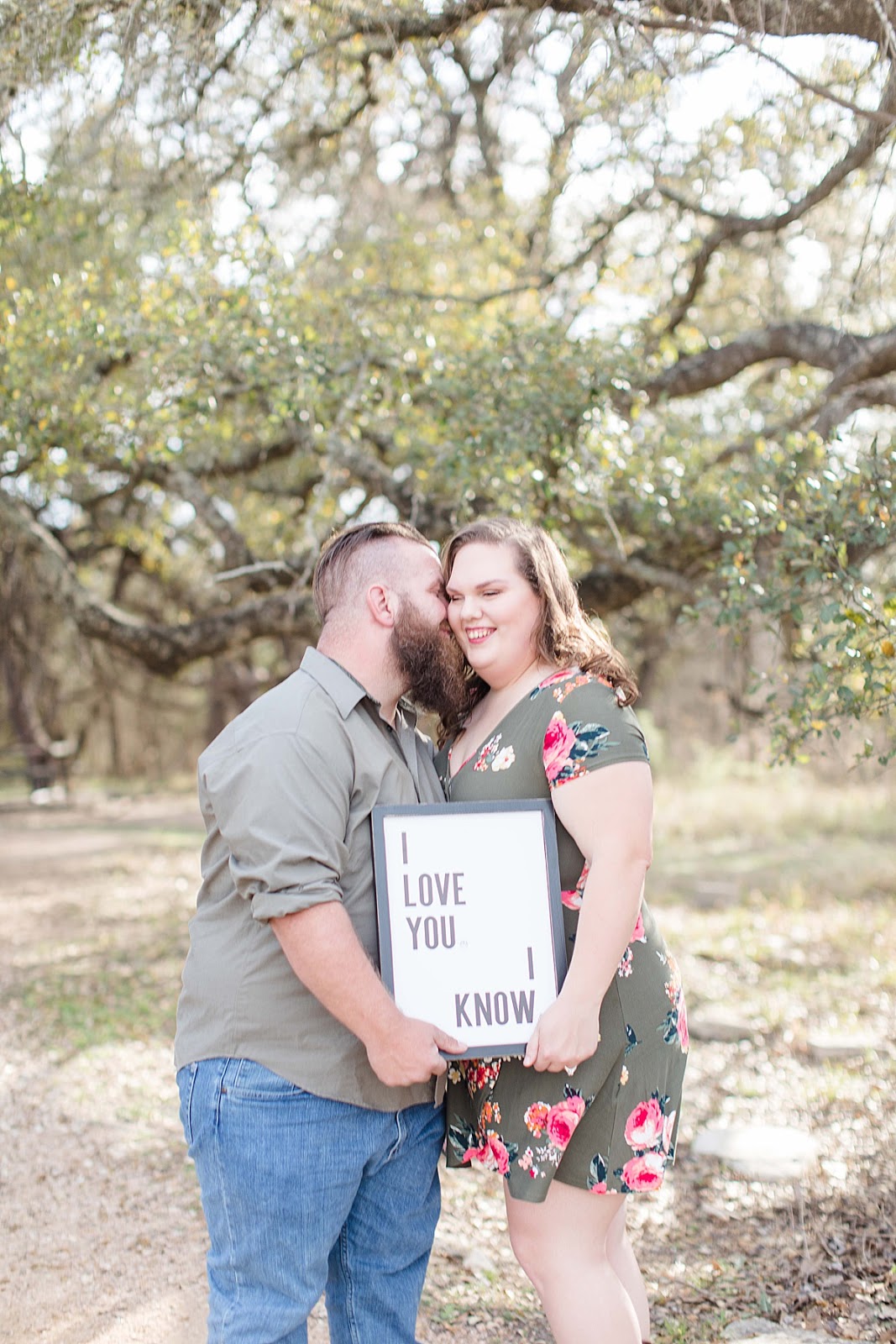 San Antonio Wedding Photographer, Cibilo Nature Center Engagement Pictures