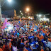 Multidão sai as ruas para aclamar o nome de Mozaniel para prefeito de Guamaré